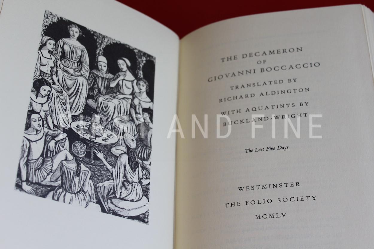 Boccaccio, Giovanni (1969) 'Decameron', Folio Society fine edition - Image 9