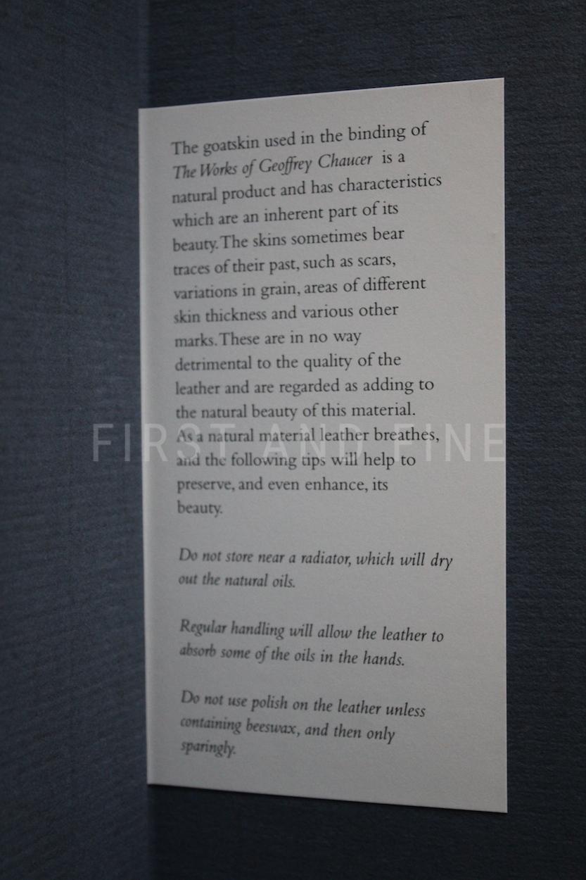 Chaucer, Geoffrey (2002) 'The Works of Geoffrey Chaucer', Folio Society limited edition - Image 19