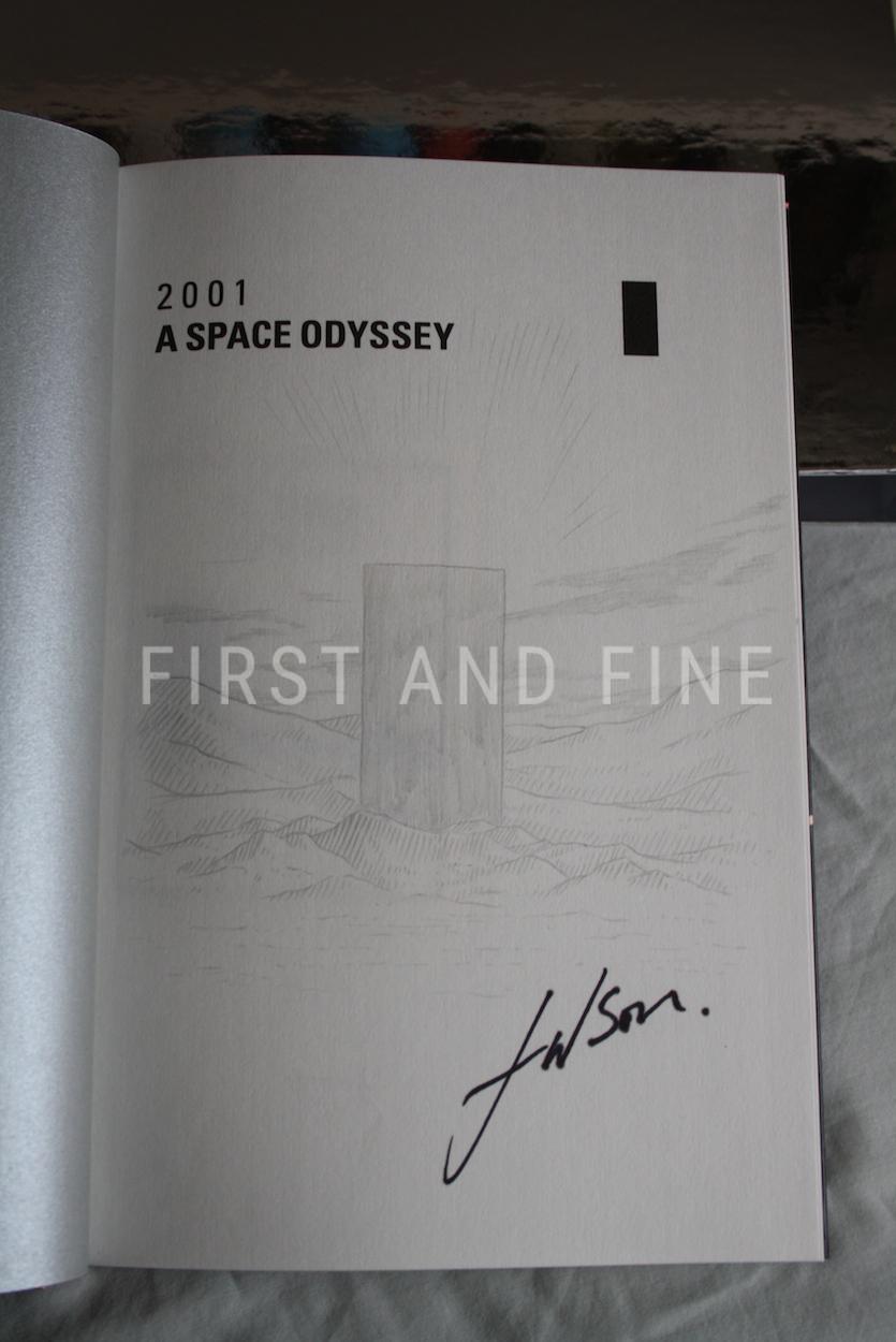 Clarke, Arthur C (2016) '2001: A Space Odyssey', signed Folio Society first illustrated edition - Image 4