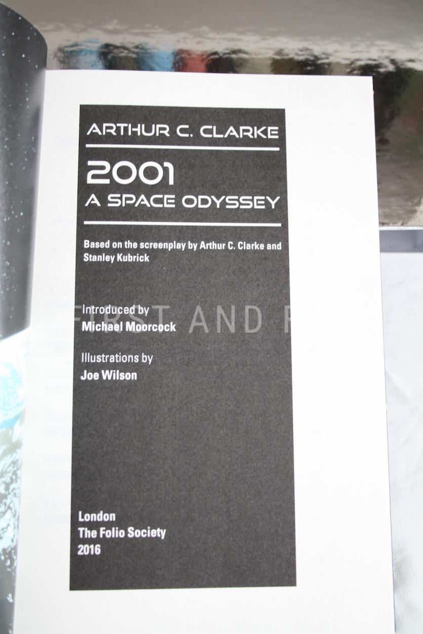 Clarke, Arthur C (2016) '2001: A Space Odyssey', signed Folio Society first illustrated edition - Image 5