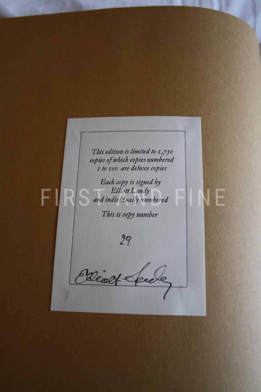 Landy, Elliott (2000) 'Dylan in Woodstock', deluxe limited edition with signed photograph, Genesis Publications - Image 4