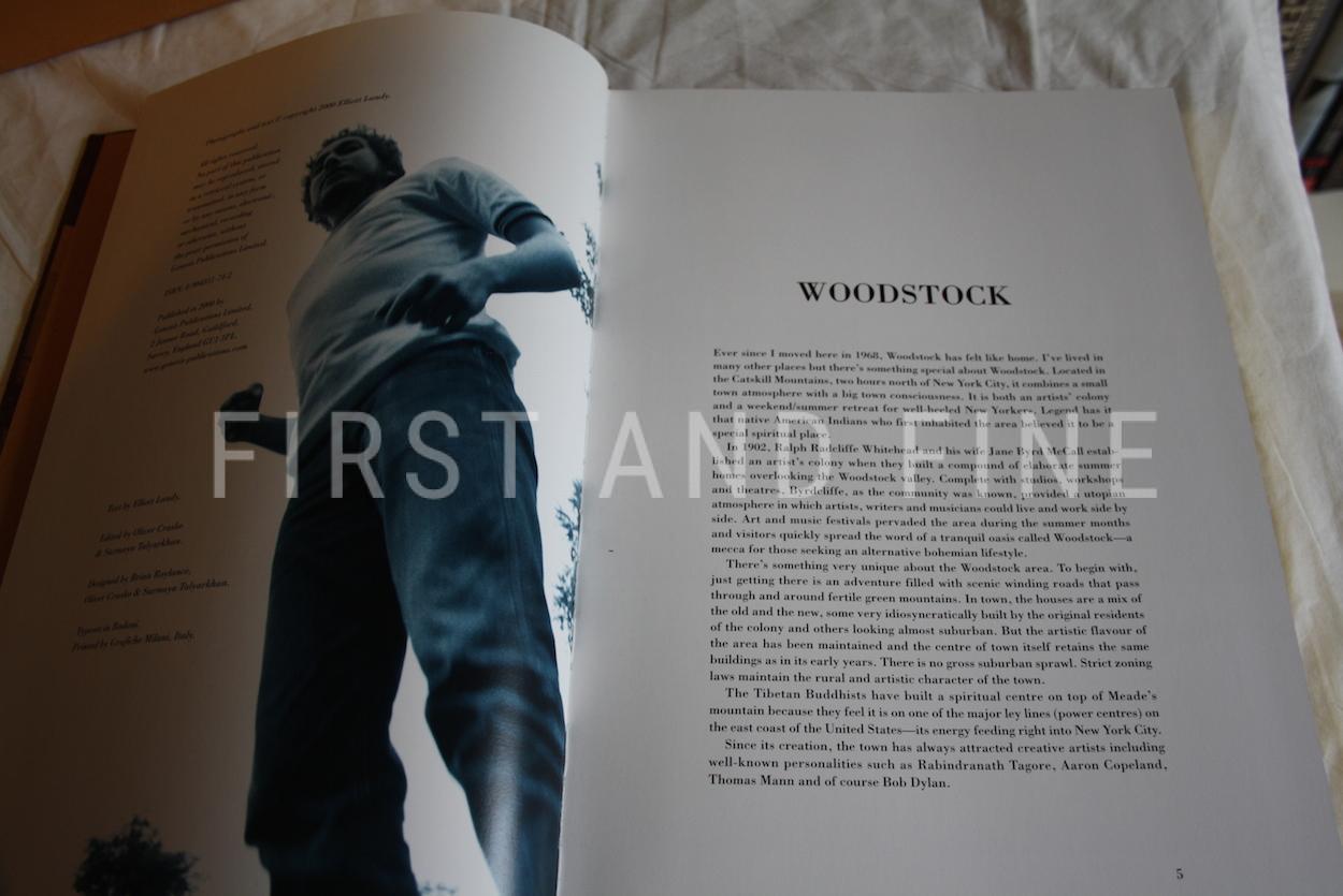 Landy, Elliott (2000) 'Dylan in Woodstock', deluxe limited edition with signed photograph, Genesis Publications - Image 12