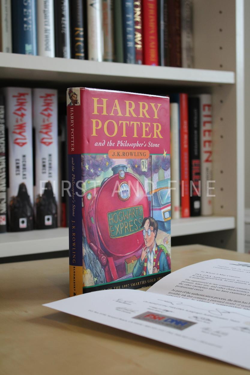 Rowling, JK (1997) 'Harry Potter and the Philosopher's Stone', UK signed first edition, third printing