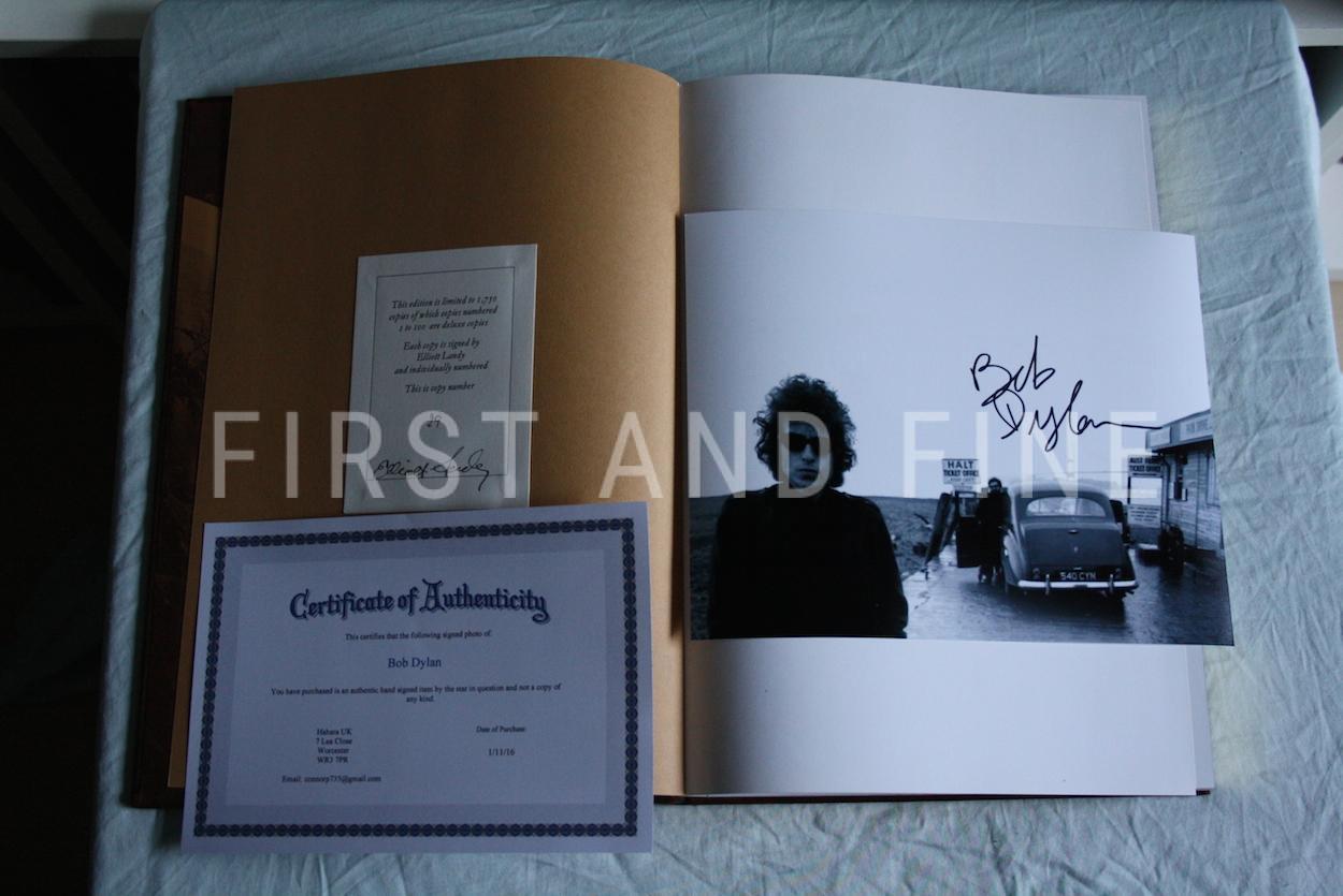Landy, Elliott (2000) 'Dylan in Woodstock', deluxe limited edition with signed photograph, Genesis Publications - Image 5
