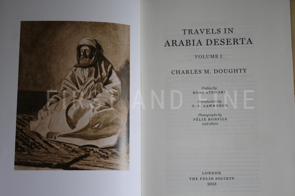 Doughty, C.M. (2013) 'Travels in Arabia Deserta', Folio Society limited edition - Image 11
