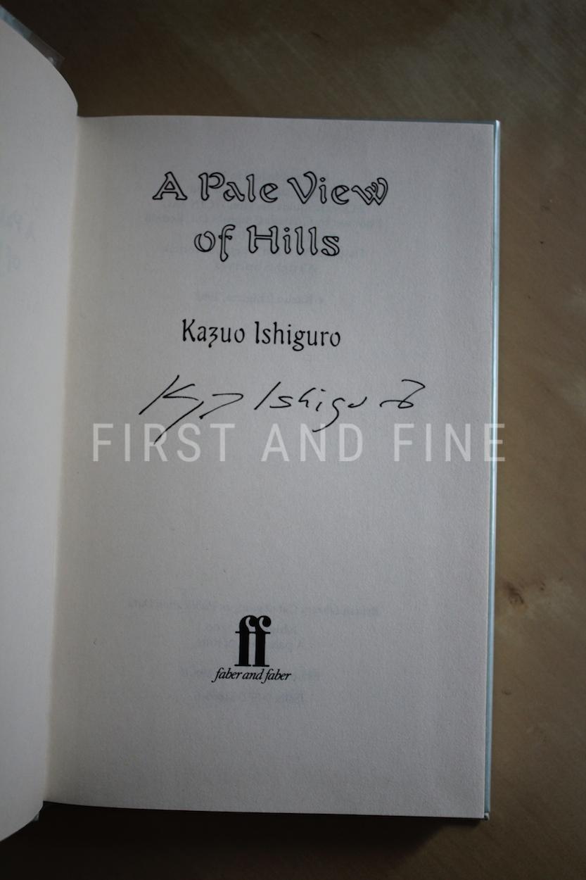 Ishiguro, Kazuo (1982) 'A Pale View of Hills', UK signed first edition in outstanding condition - Image 2