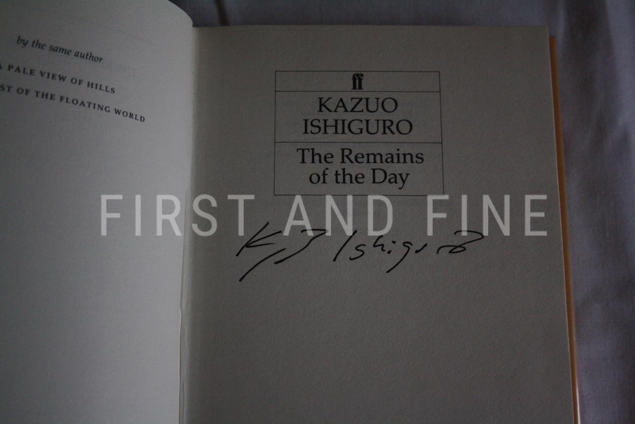 Ishiguro, Kazuo (1989) 'The Remains of the Day', signed first edition - Image 2
