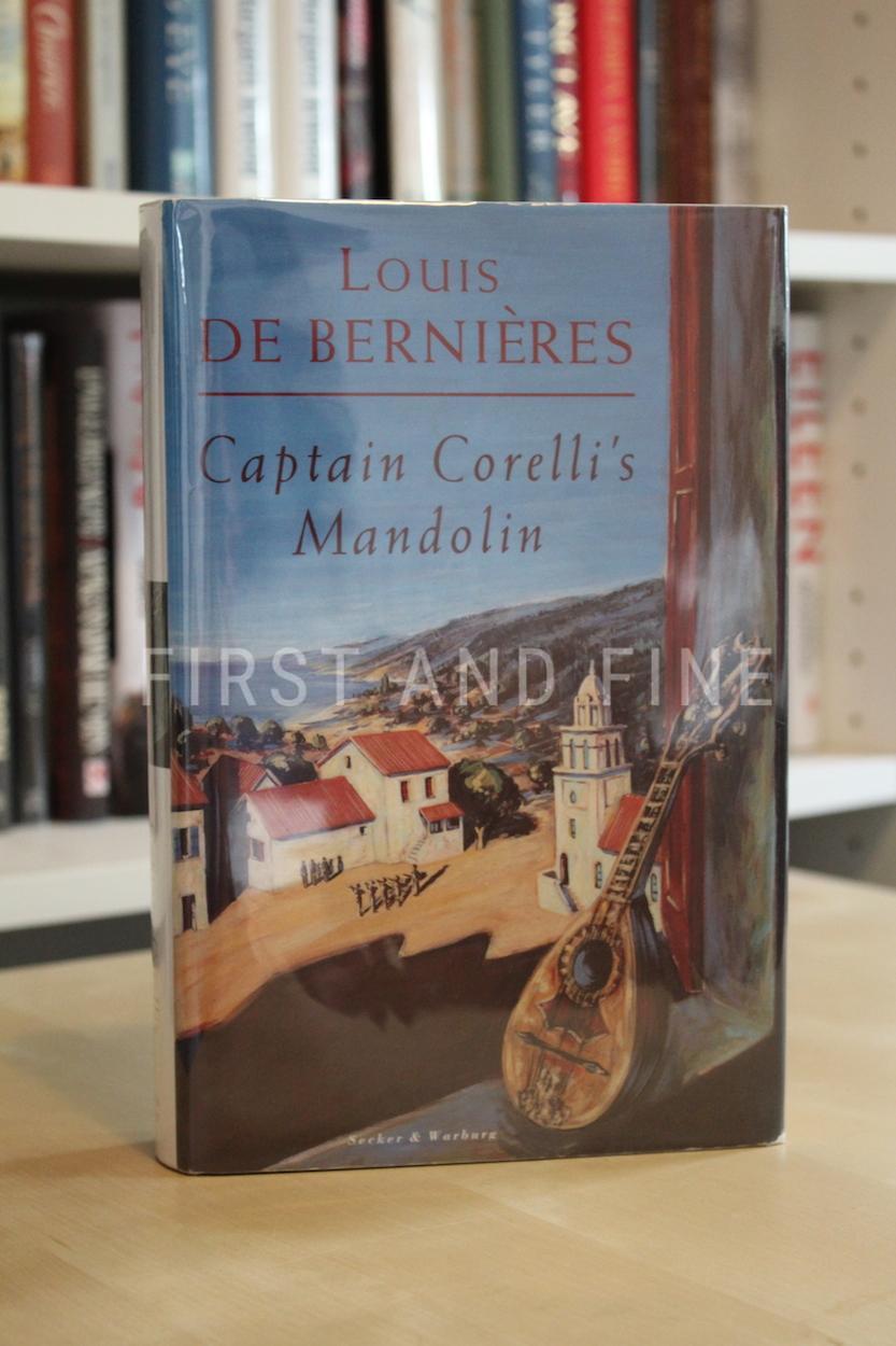 de Bernières, Louis (1994) 'Captain Corelli's Mandolin', signed first edition