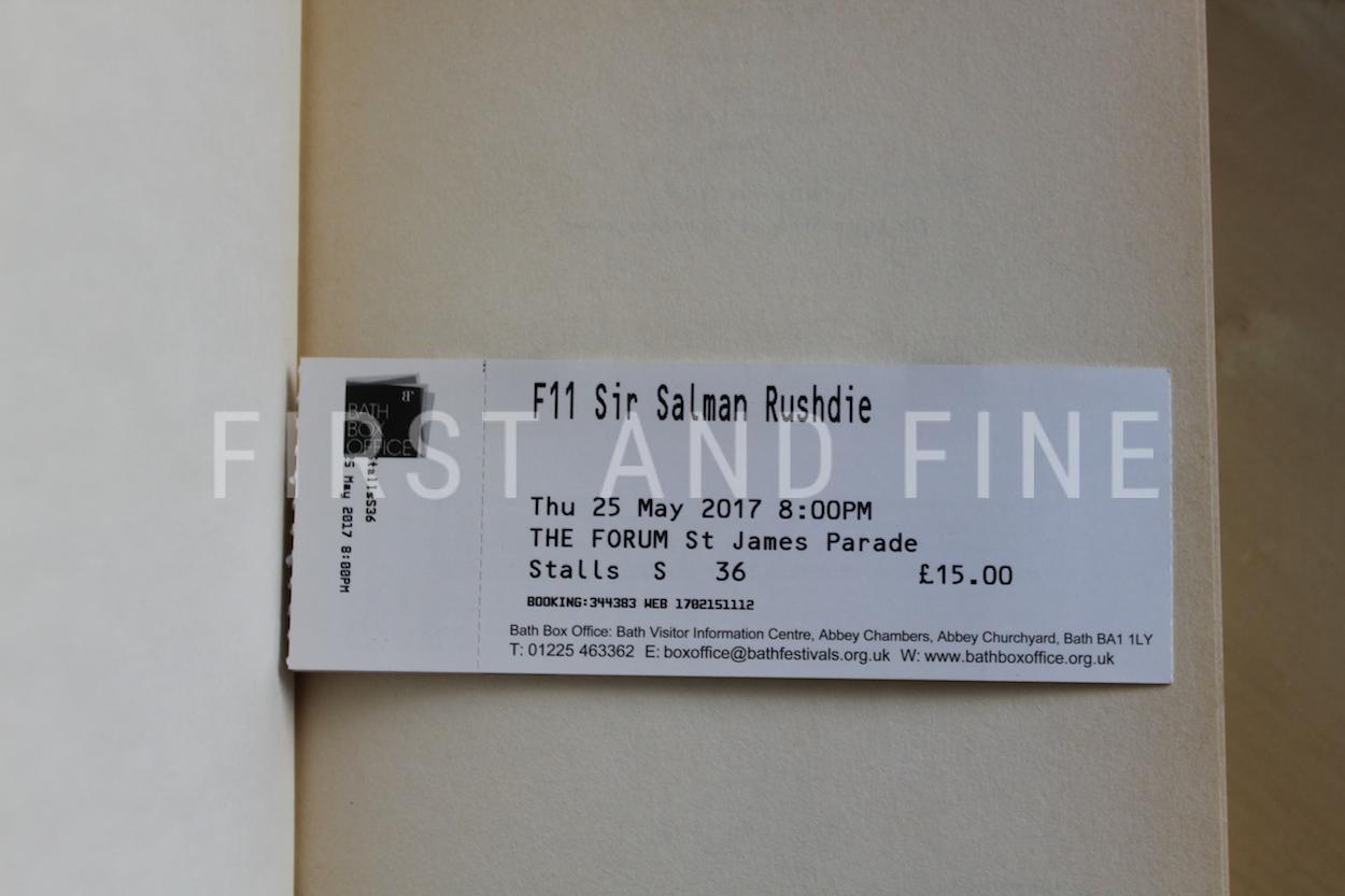 Rushdie, Salman (1988) 'The Satanic Verses', signed uncorrected proof copy - Image 4