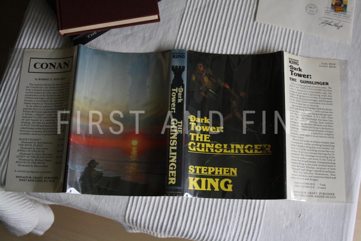 King, Stephen (1982) 'The Dark Tower: the Gunslinger', artist signed first edition + King signature - Image 10