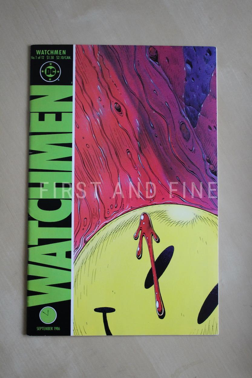 Moore, Alan (1986) 'Watchmen' #1, signed by Alan Moore and artist David Gibbons