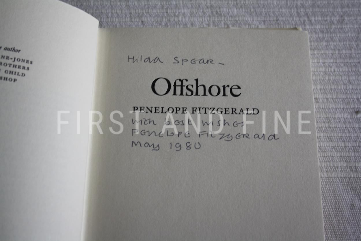 Fitzgerald, Penelope (1979) 'Offshore', UK signed first edition, third print - Image 3