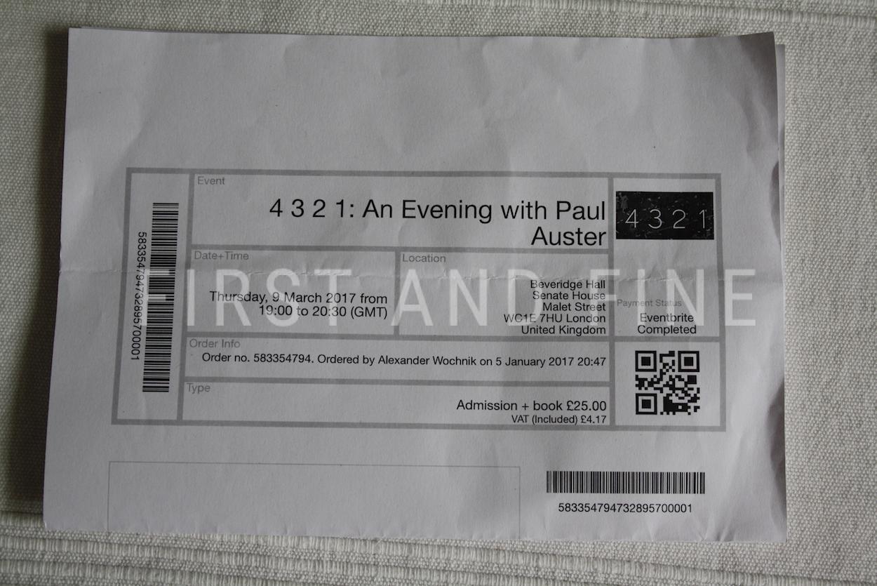 Auster, Paul (1986) 'Ghosts', signed first edition - Image 3