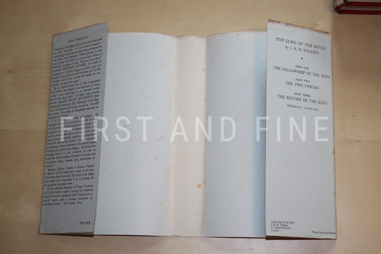 Tolkien, J.R.R. (1955 - 1956) 'The Lord of the Rings' trilogy, first editions 4/4/1 printings - Image 43