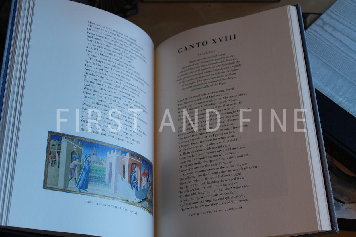 Dante, Aligieri (2004, 2007, 2009) 'Inferno'; 'Purgatorio'; 'Paradiso' (aka Divine Comedy), Folio Society fine set - Image 17
