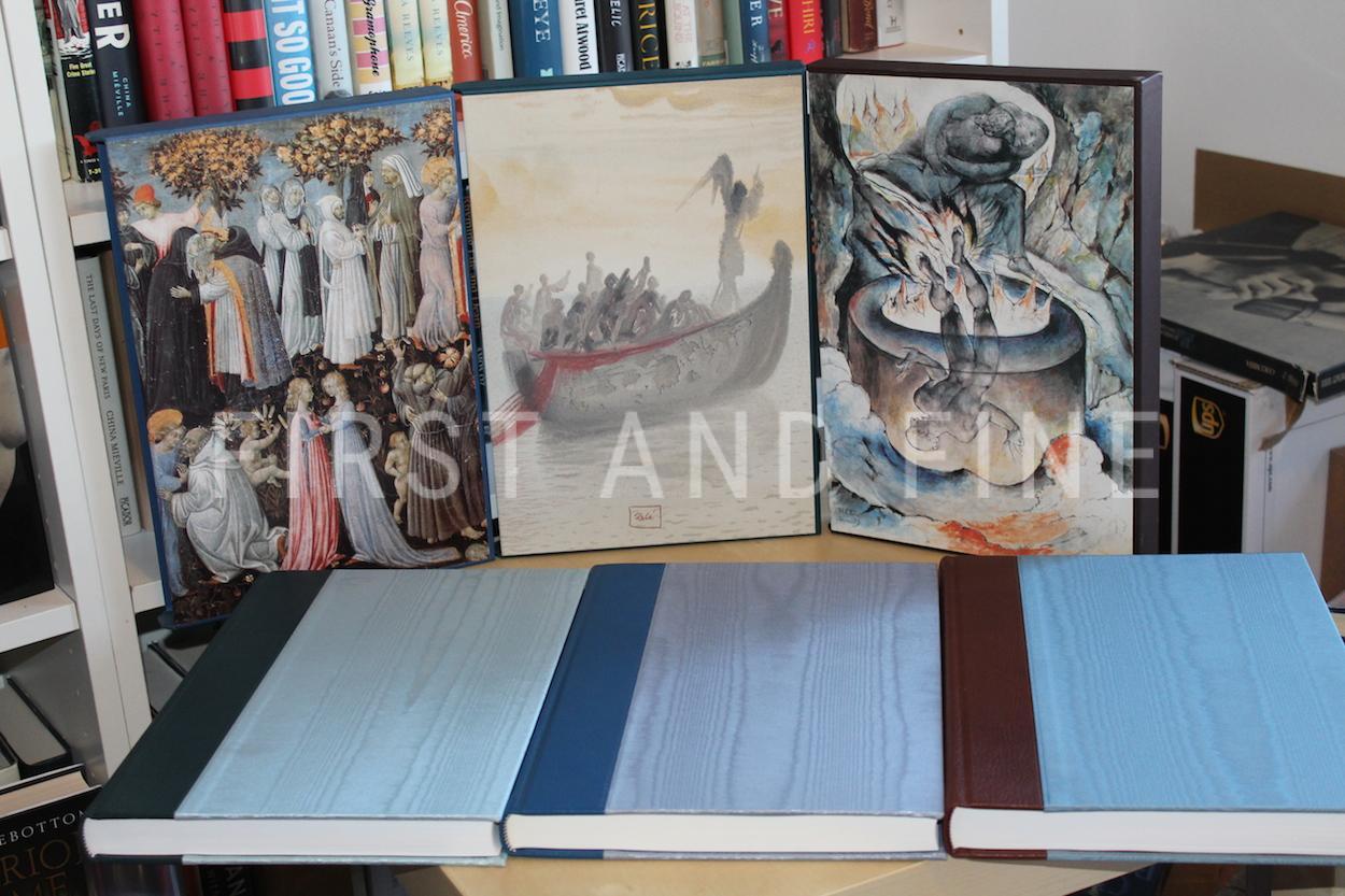 Dante, Aligieri (2004, 2007, 2009) 'Inferno'; 'Purgatorio'; 'Paradiso' (aka Divine Comedy), Folio Society fine set - Image 2