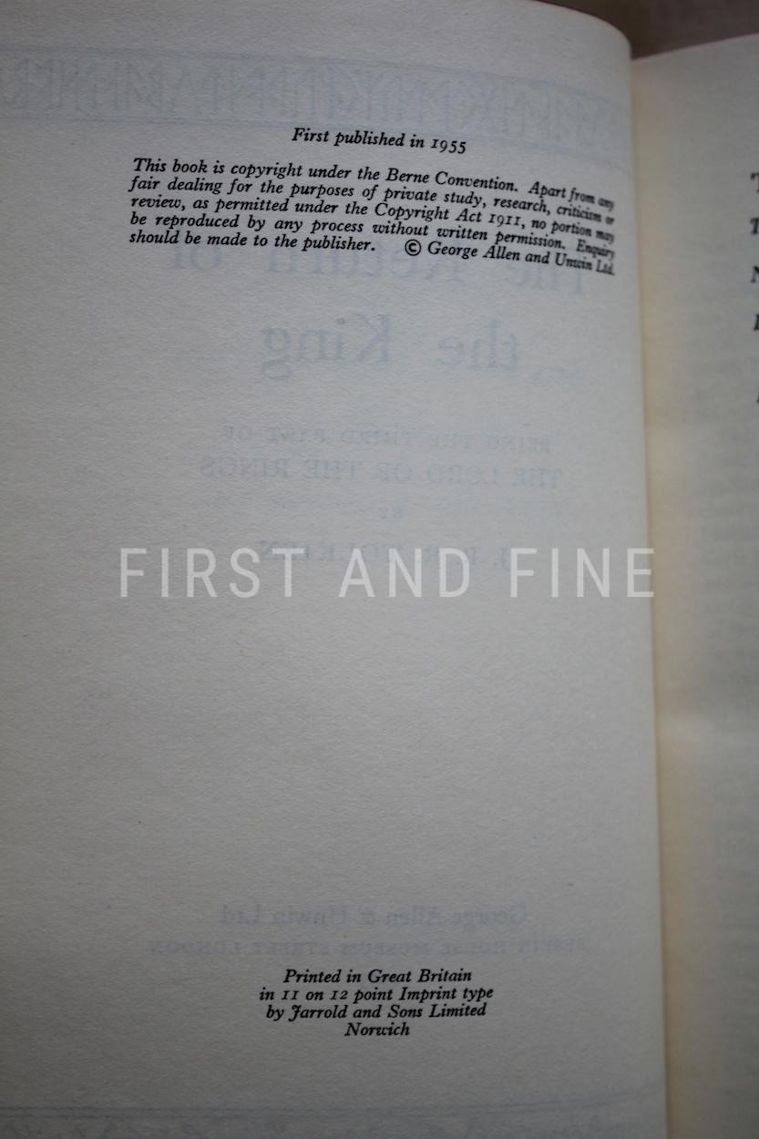 Tolkien, J.R.R. (1955 - 1956) 'The Lord of the Rings' trilogy, first editions 4/4/1 printings - Image 2