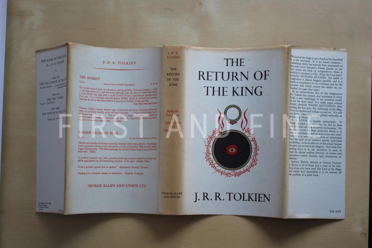 Tolkien, J.R.R. (1955 - 1956) 'The Lord of the Rings' trilogy, first editions 4/4/1 printings - Image 15