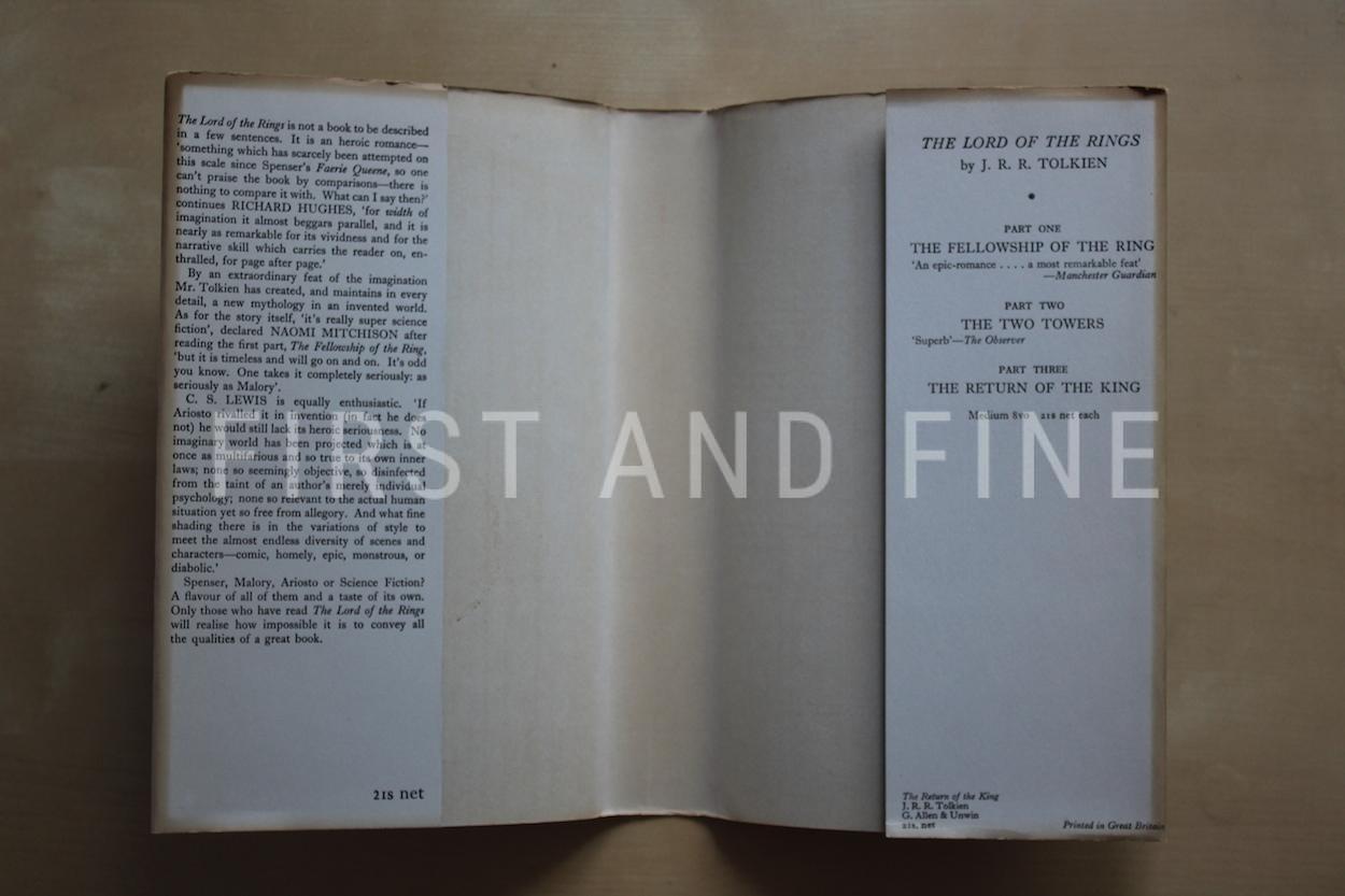 Tolkien, J.R.R. (1955 - 1956) 'The Lord of the Rings' trilogy, first editions 4/4/1 printings - Image 16