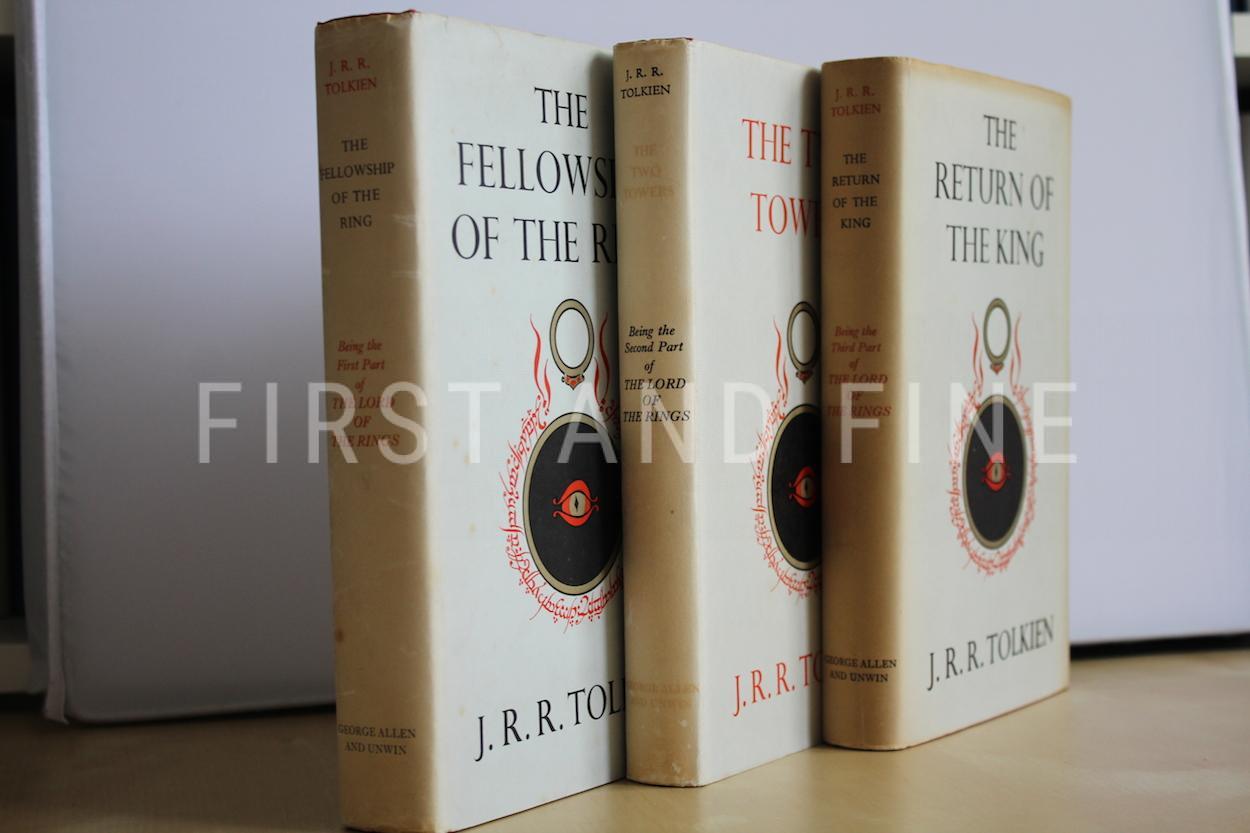 Tolkien, J.R.R. (1955 - 1956) 'The Lord of the Rings' trilogy, first editions 4/4/1 printings