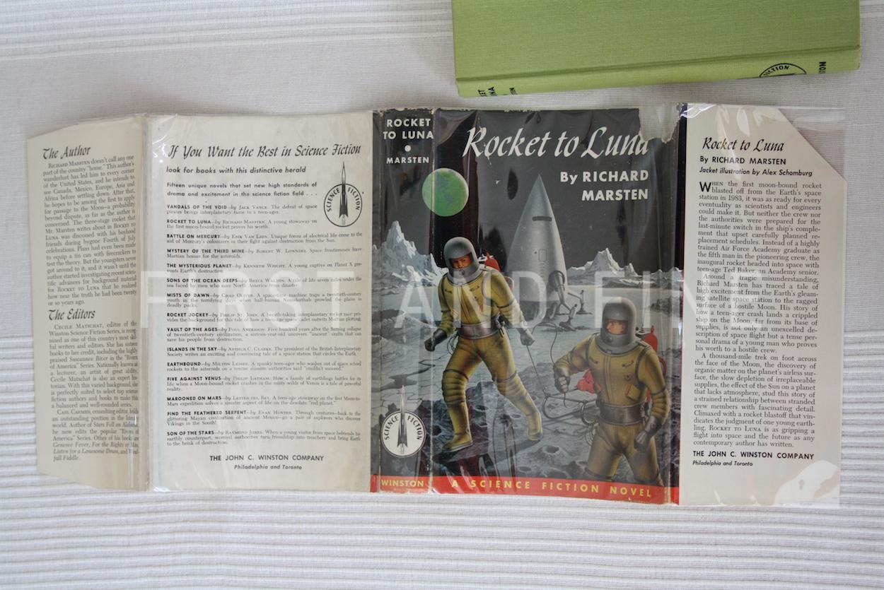 Marsten, Richard (1953) 'Rocket to Luna', signed first edition association copy - Image 12
