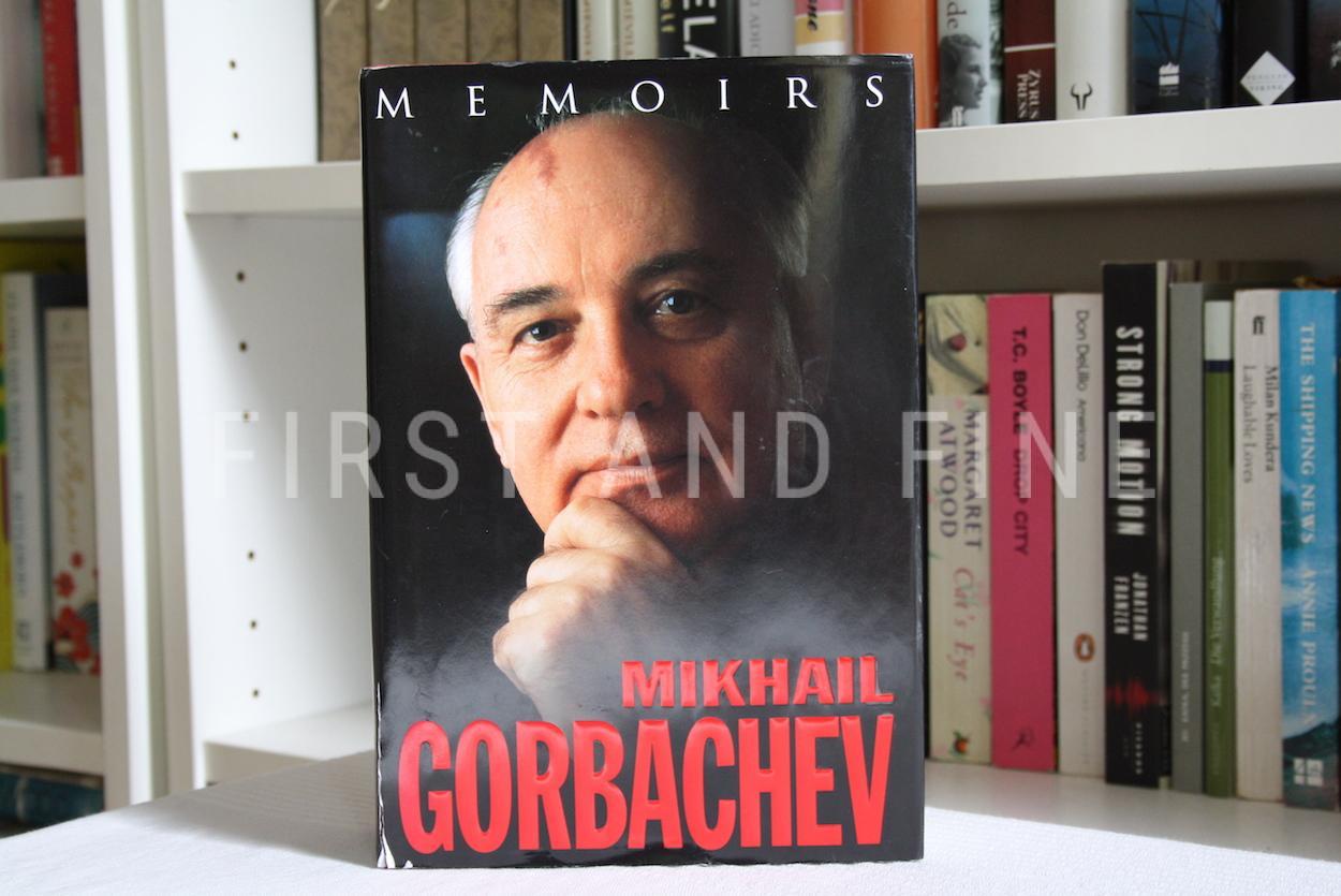 Gorbachev, Mikhail (1996) 'Memoirs', signed and inscribed US first edition