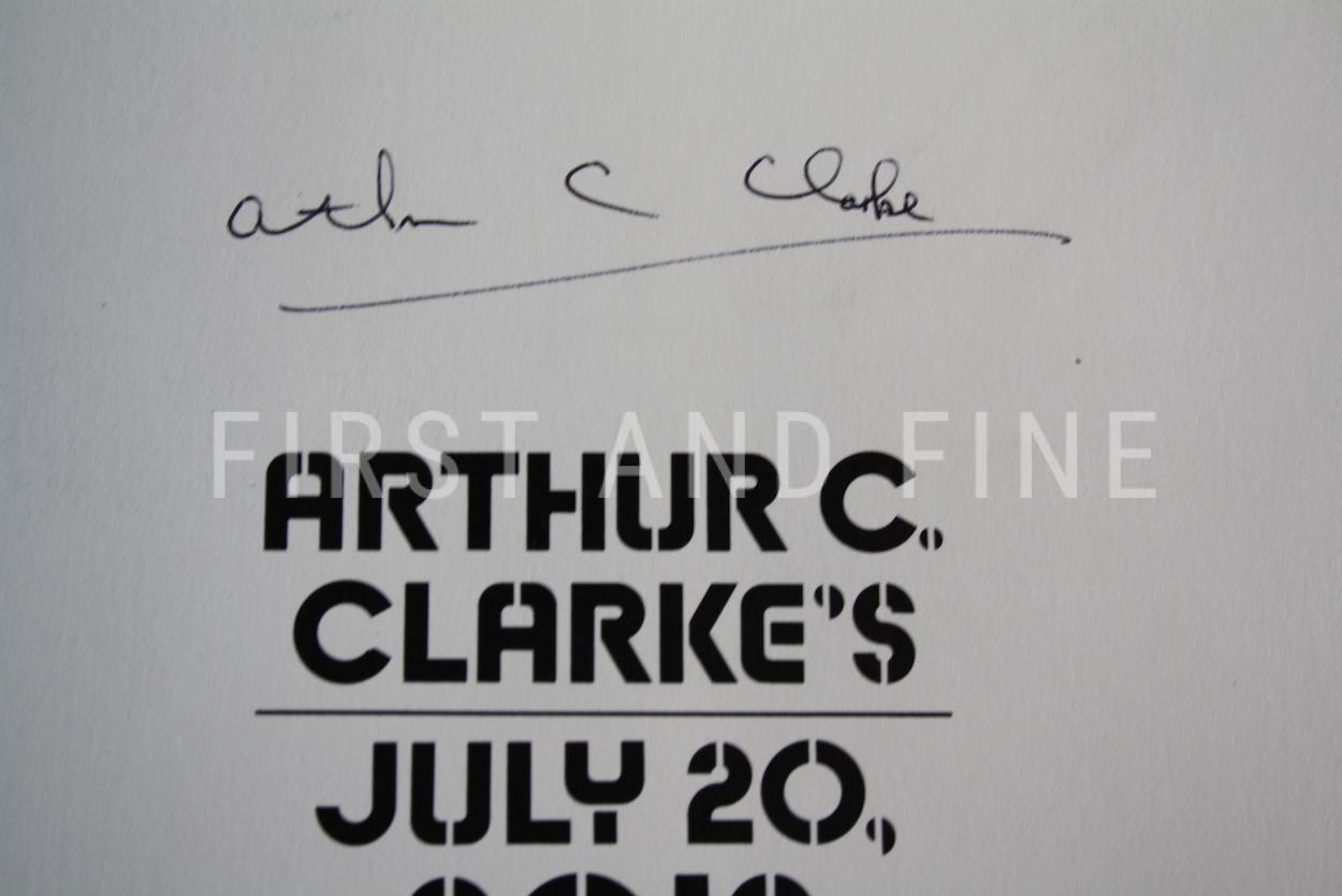 Clarke, Arthur C. (1986) 'July 20, 2019 - Life in the 21st Century', signed US first edition - Image 2