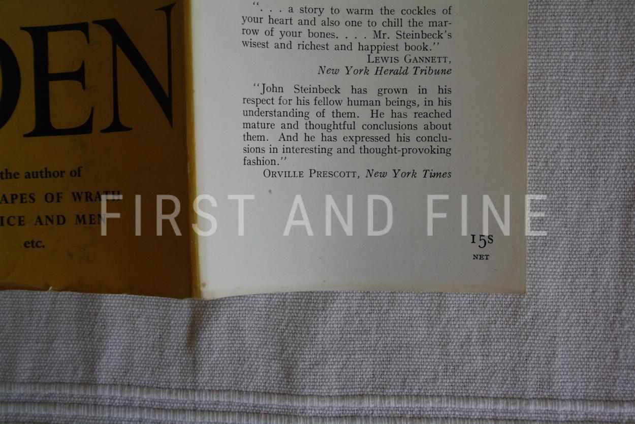 Steinbeck, John (1952) 'East of Eden', UK first edition - Image 13