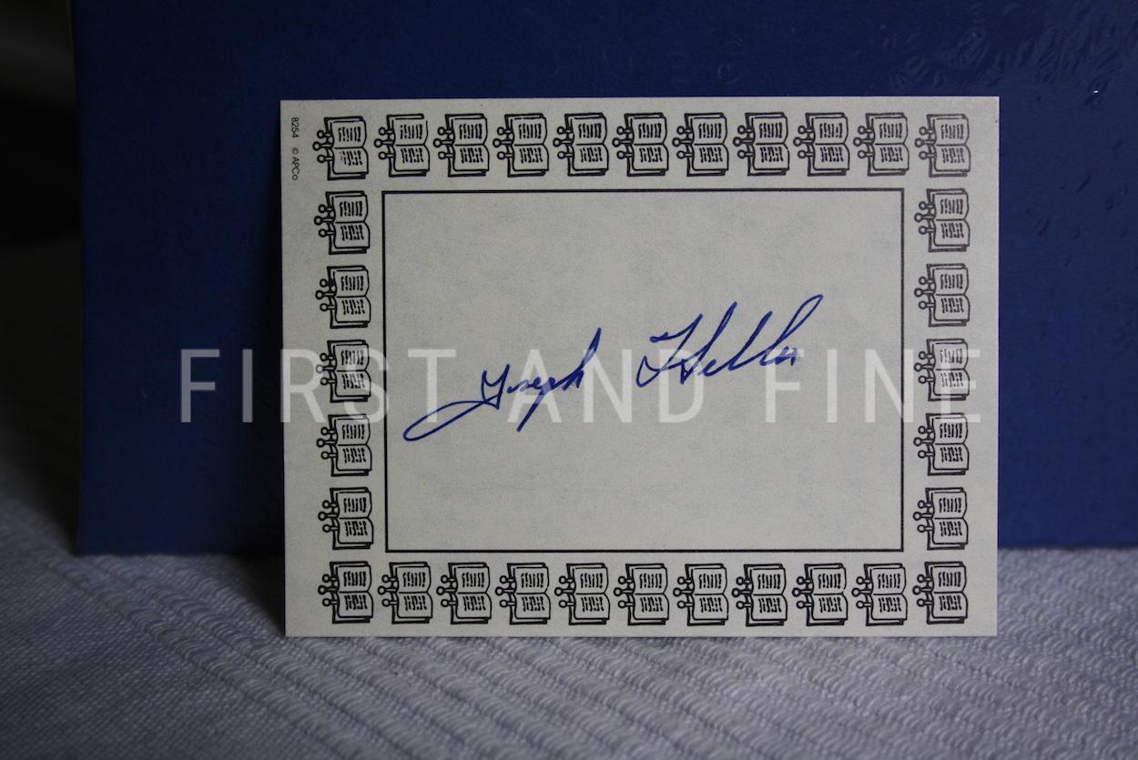 Heller, Joseph (2004) 'Catch-22', Folio Society edition + autograph on bookplate - Image 4