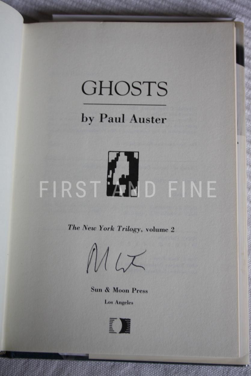 Auster, Paul (1986) 'Ghosts', signed first edition - Image 2