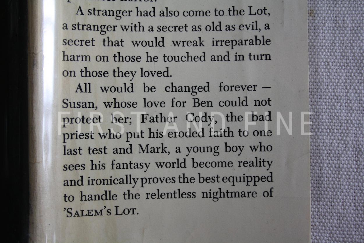 King, Stephen (1975) 'Salem's Lot', signed first edition - Image 17