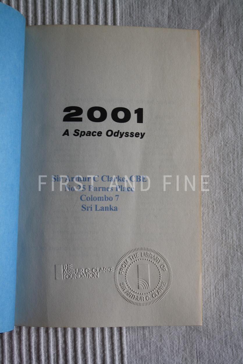Clarke, Arthur C. (1968) '2001: A Space Odyssey', signed first edition from Clarke's own library - Image 4