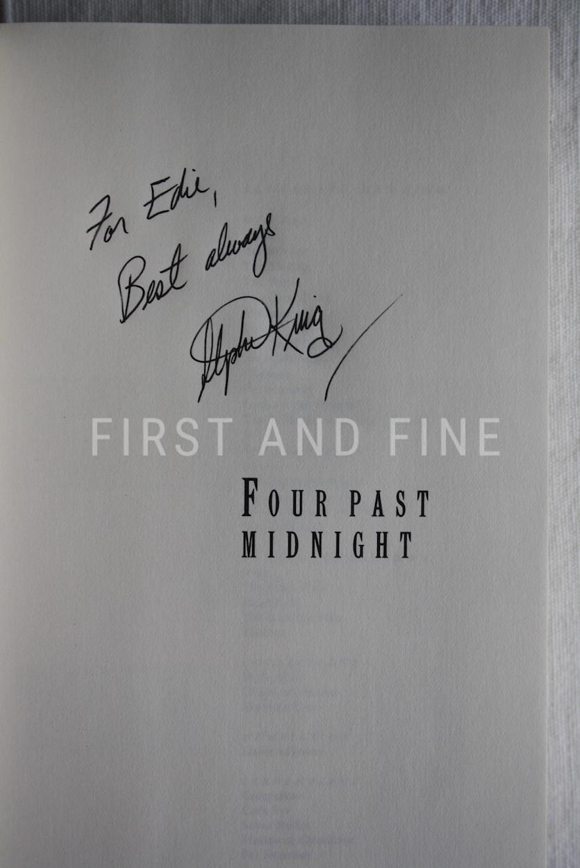 King, Stephen (1990) 'Four Past Midnight', signed first edition - Image 2