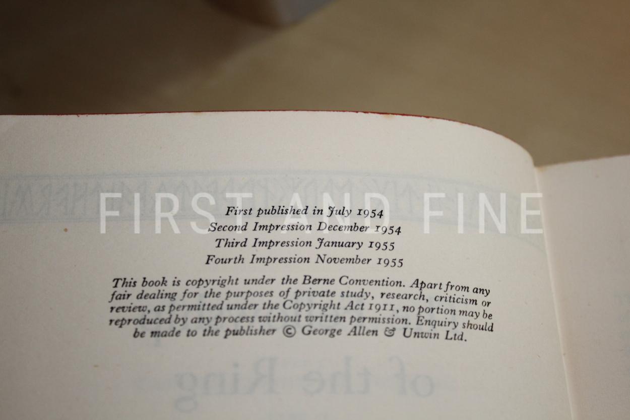 Tolkien, J.R.R. (1955 - 1956) 'The Lord of the Rings' trilogy, first editions 4/4/1 printings - Image 3