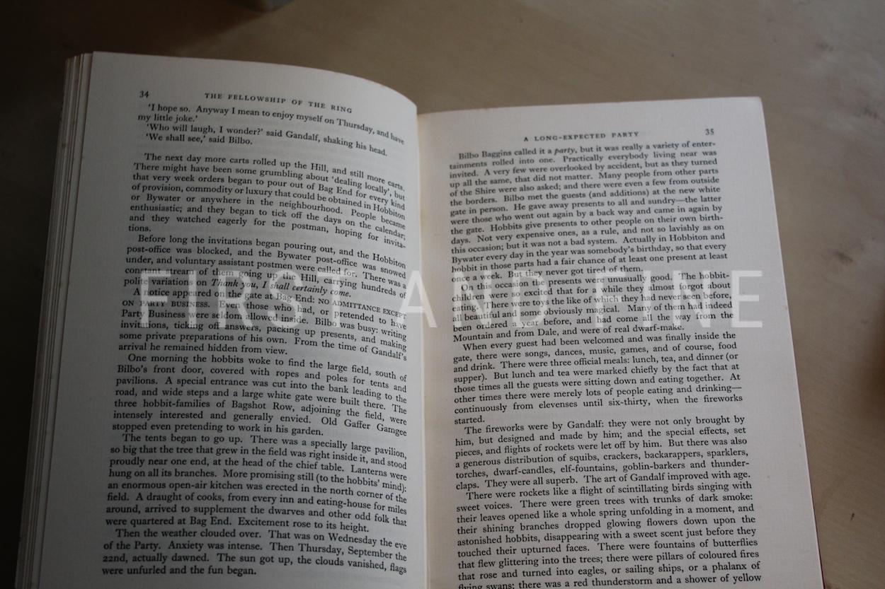 Tolkien, J.R.R. (1955 - 1956) 'The Lord of the Rings' trilogy, first editions 4/4/1 printings - Image 28