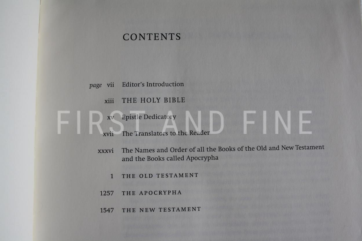 'The Bible' (2008), Folio Society edition, King James version with apocrypha - Image 10
