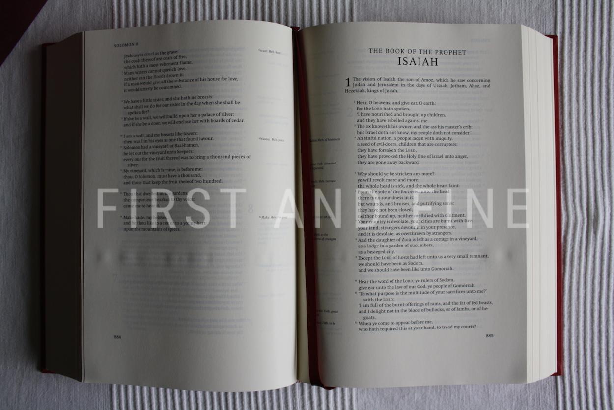 'The Bible' (2008), Folio Society edition, King James version with apocrypha - Image 12