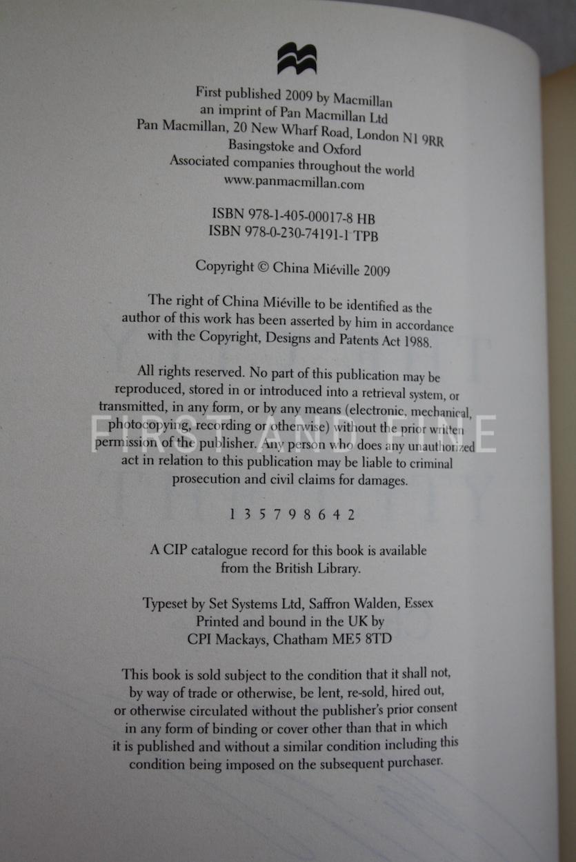 Mieville, China (2009) 'The City & the City' - Image 3