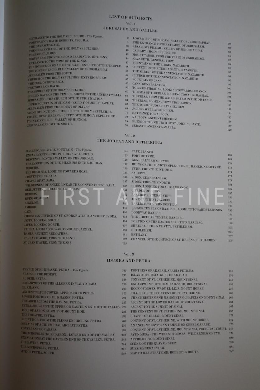 Roberts, David (2010) 'The Holy Land' and 'Egypt and Nubia', Folio Society limited edition - Image 35