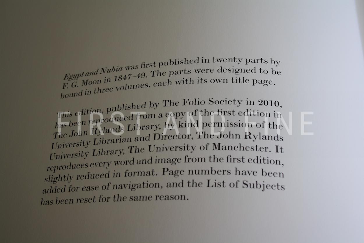 Roberts, David (2010) 'The Holy Land' and 'Egypt and Nubia', Folio Society limited edition - Image 24