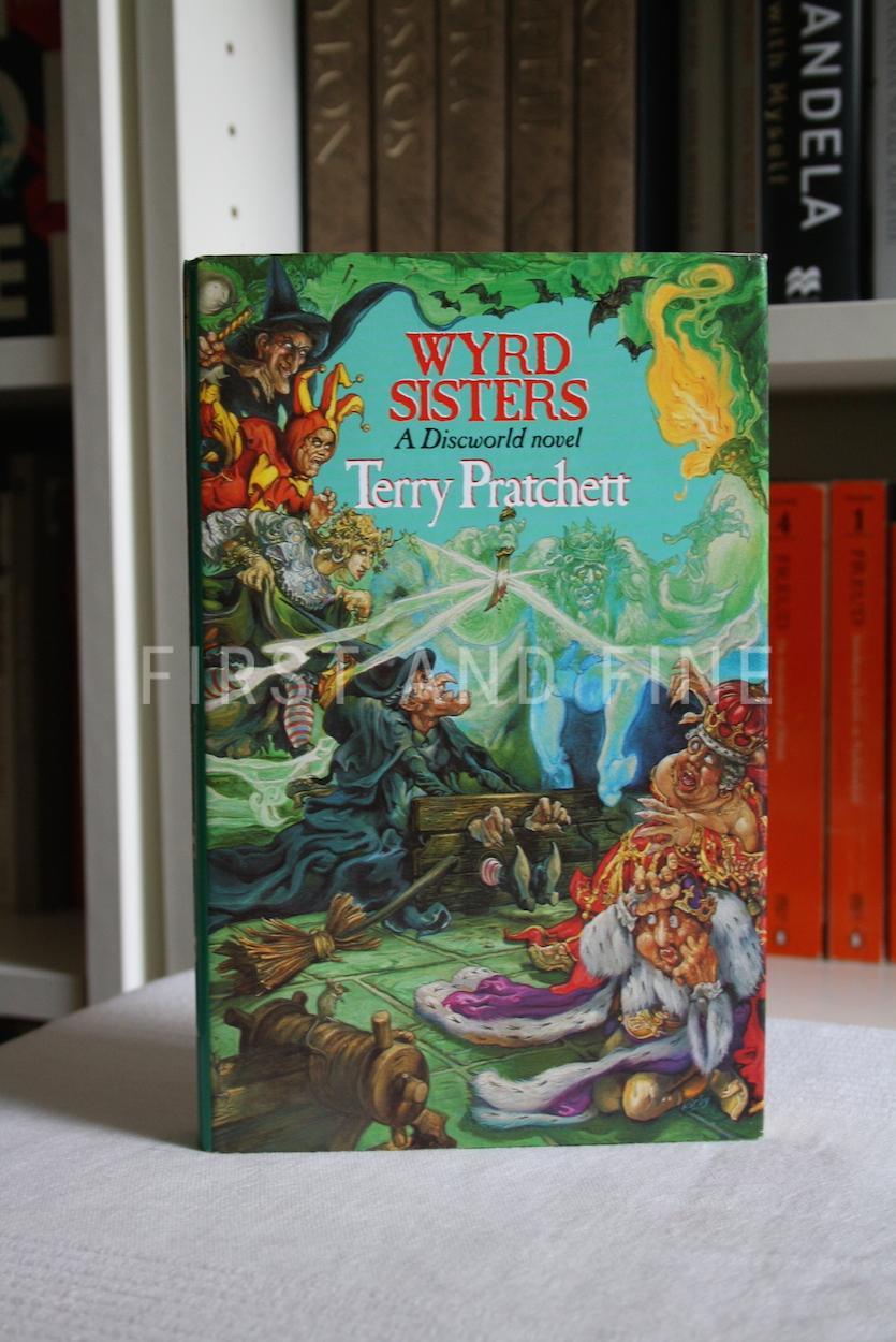 Pratchett, Terry (1988) 'Wyrd Sisters', signed first edition