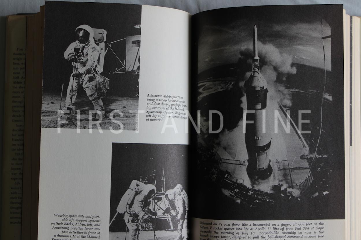 Armstong, Neil et al. (1970) 'First on the Moon', US first edition, signed by Neil Armstrong! Includes bookplate signed by Buzz Aldrin - Image 19
