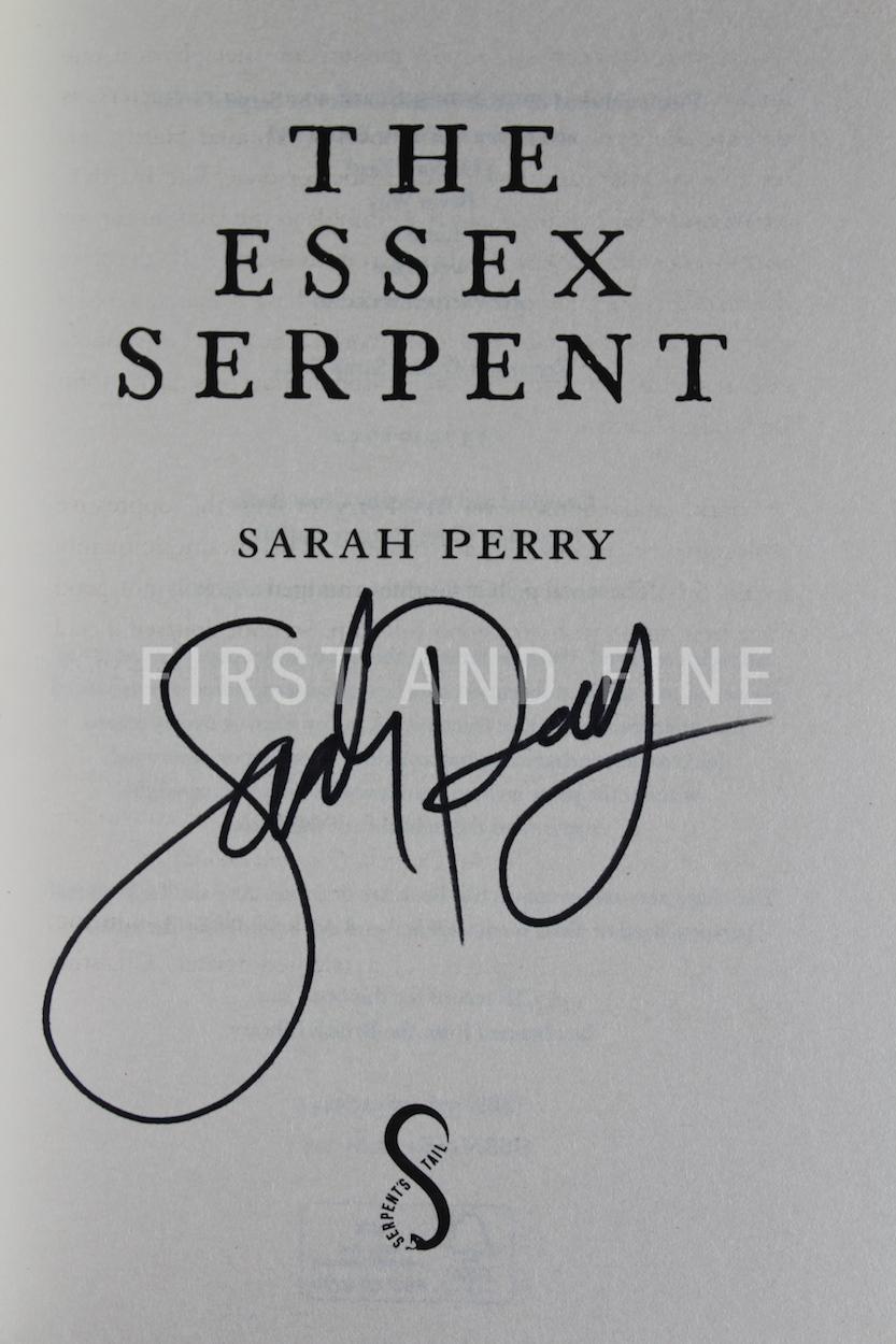 Perry, Sarah (2016) 'The Essex Serpent', signed first edition - Image 2