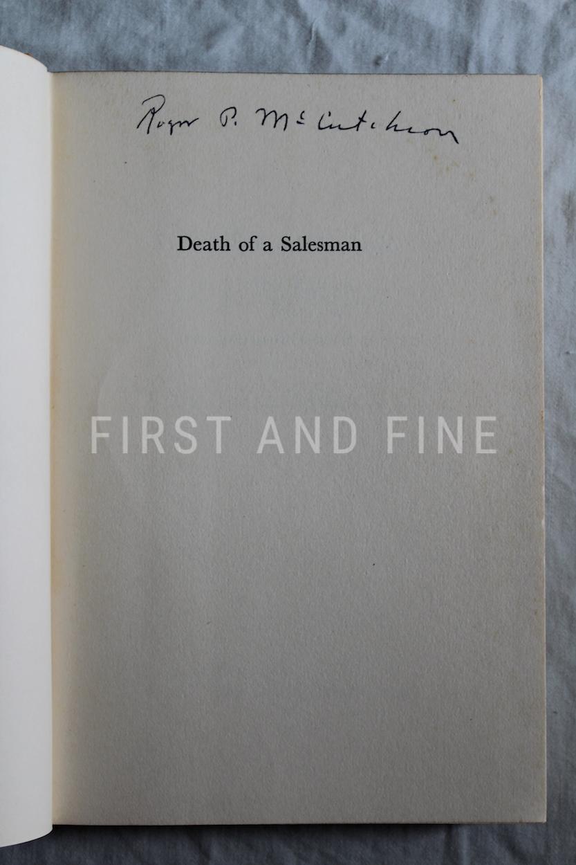 Miller, Arthur (1949) 'Death of a Salesman', US first edition plus signature - Image 5