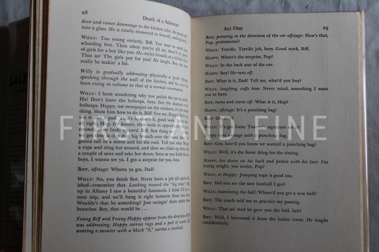 Miller, Arthur (1949) 'Death of a Salesman', US first edition plus signature - Image 13
