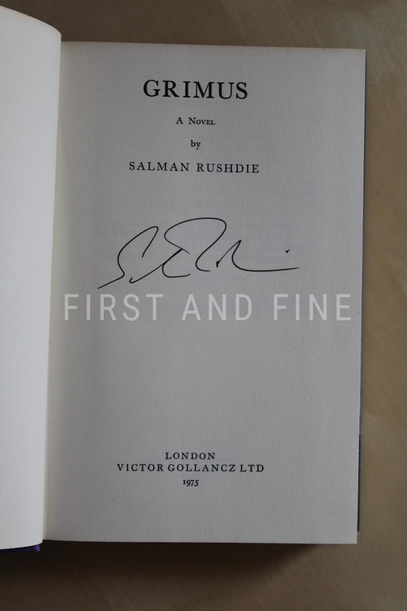 Rushdie, Salman (1975) 'Grimus', signed first edition - Image 2