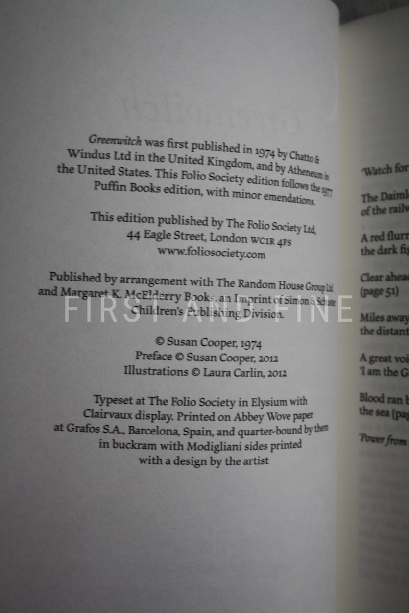 Cooper, Susan (2012) 'The Dark is Rising Sequence', signed Folio Society edition - Image 11