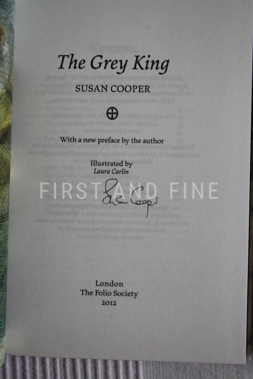 Cooper, Susan (2012) 'The Dark is Rising Sequence', signed Folio Society edition - Image 8
