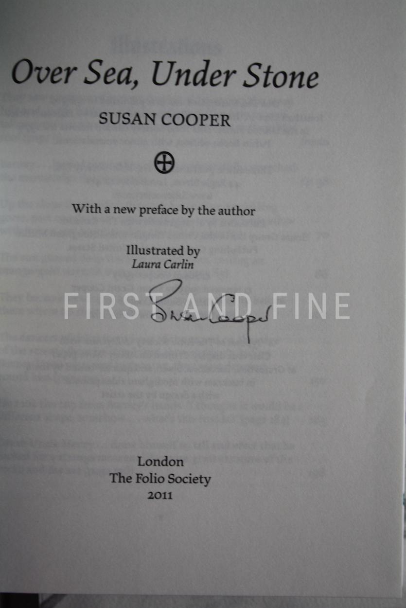 Cooper, Susan (2012) 'The Dark is Rising Sequence', signed Folio Society edition - Image 7