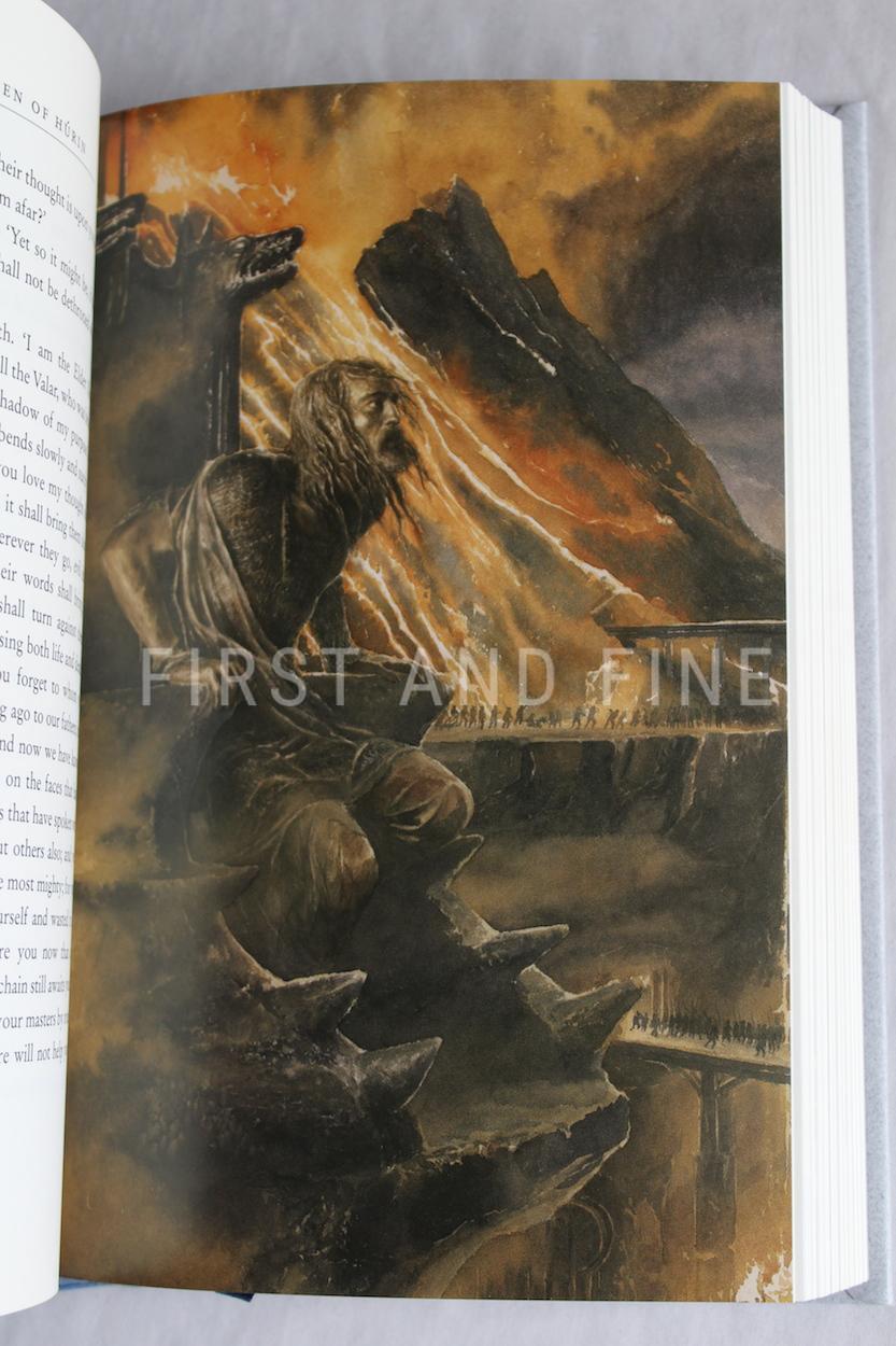 Tolkien, J.R.R. (2007) 'The Children of Hurin', first deluxe edition, signed by Alan Lee - Image 12